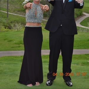 Jovani two piece prom dress